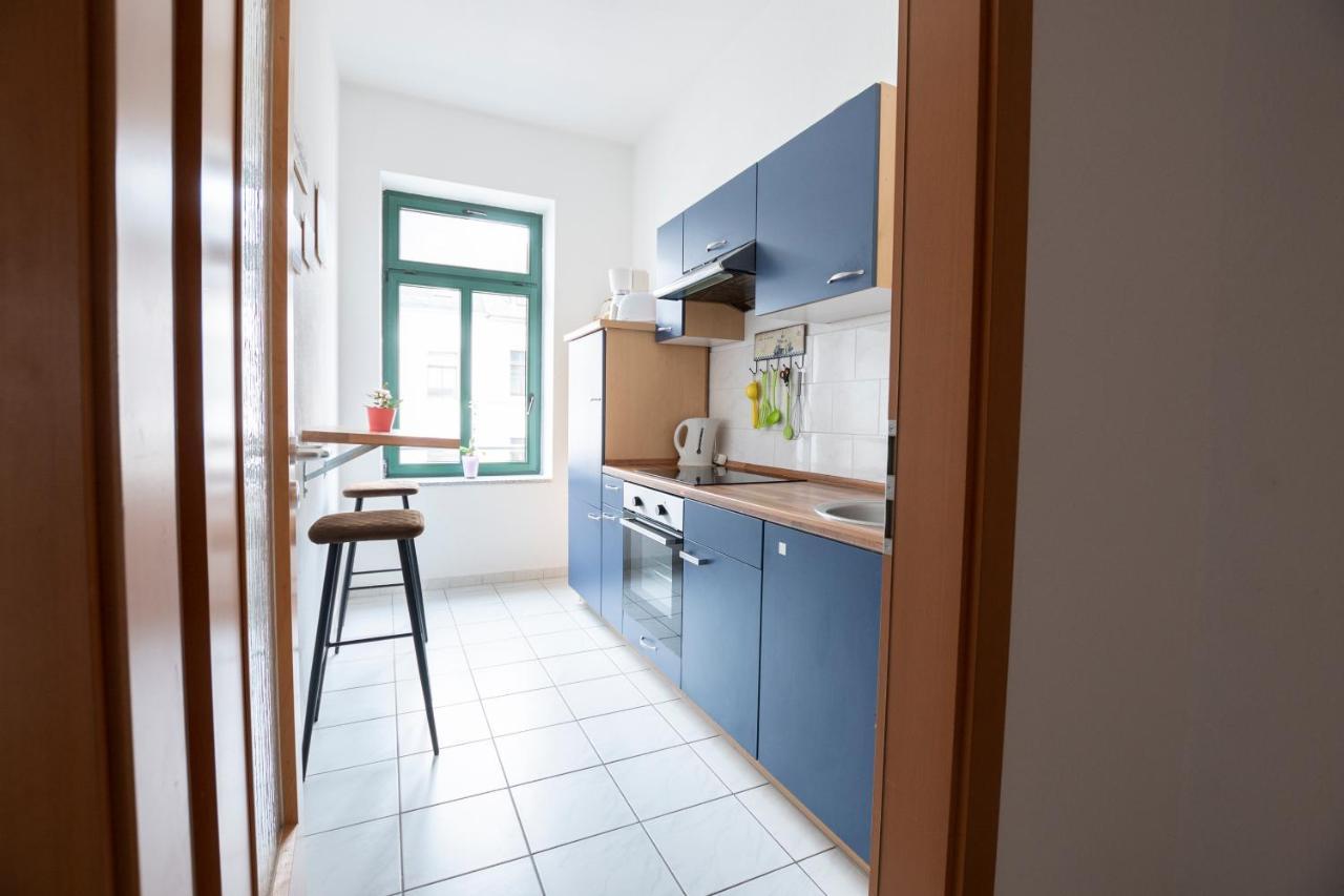 Appartamento Bruehl, Ruhige Seitenstrasse Und Super Gemuetlich Chemnitz Esterno foto