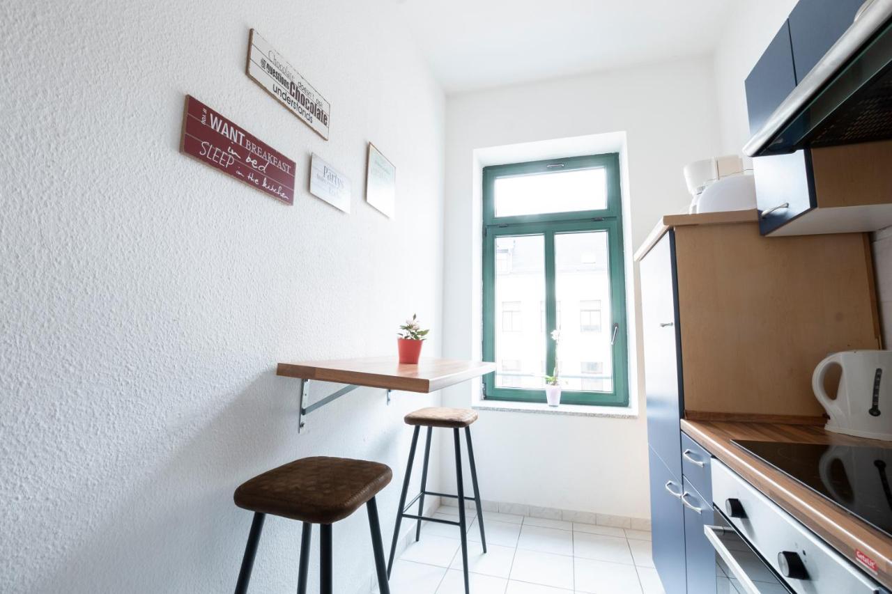 Appartamento Bruehl, Ruhige Seitenstrasse Und Super Gemuetlich Chemnitz Esterno foto