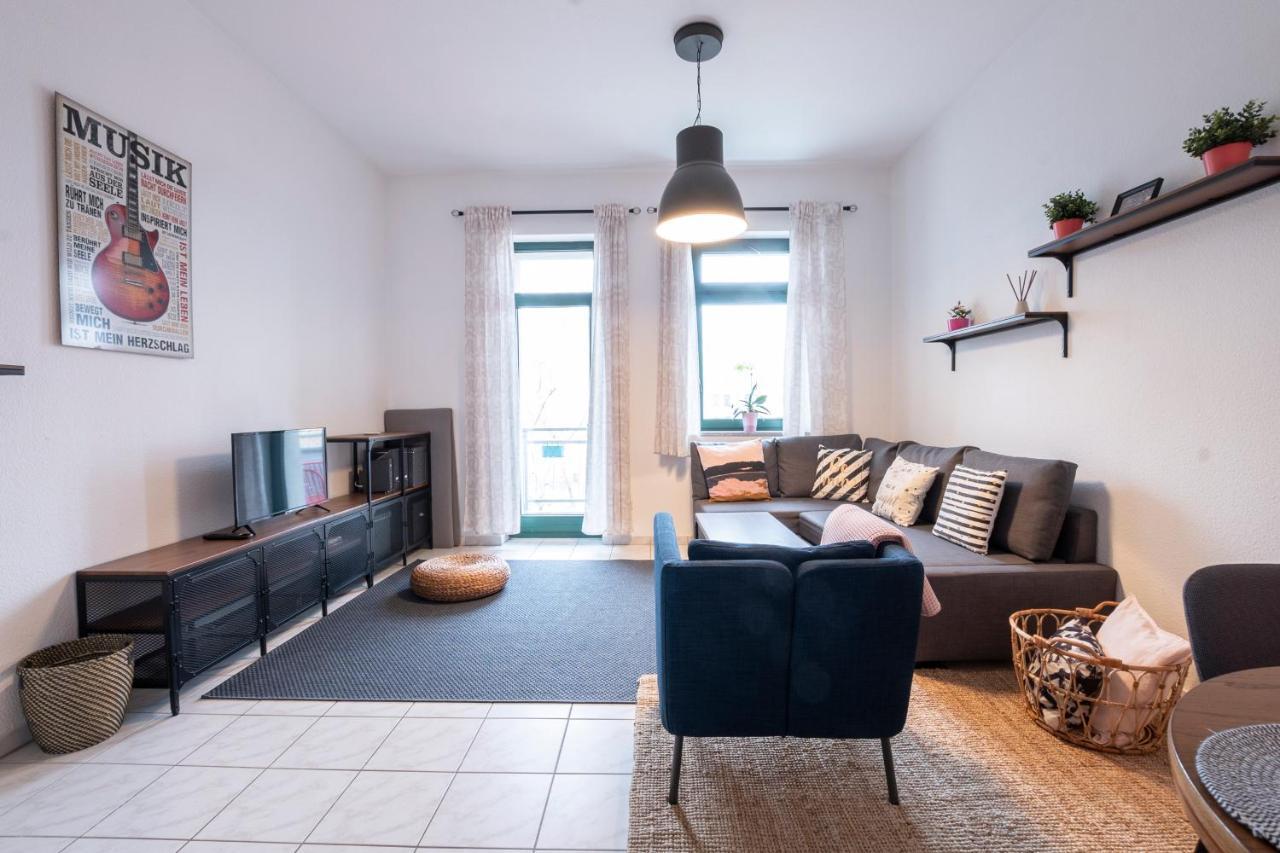 Appartamento Bruehl, Ruhige Seitenstrasse Und Super Gemuetlich Chemnitz Esterno foto